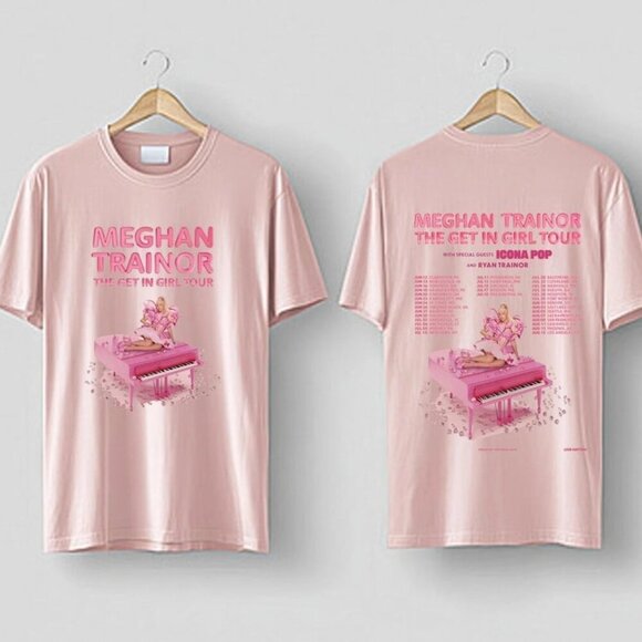 Disney F Tops - Meghan Trainor The Get In Girl Tour 2026 North America T-Shirt 166